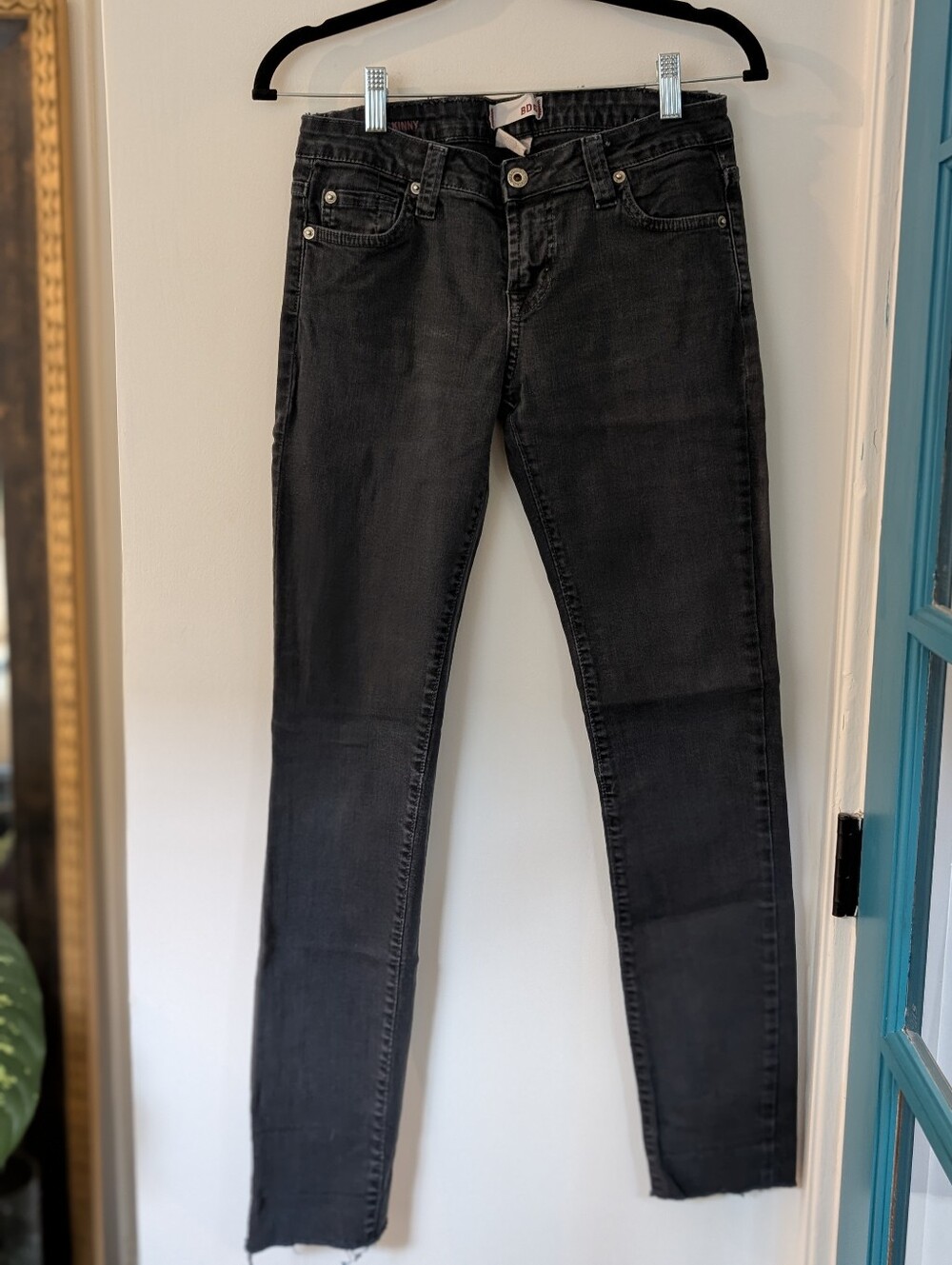 BDG Black Skinny Jeans - Sleek High-Rise Fit